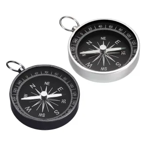 Unique Bargains Survival Gear Outdoors Camping Hiking Direction Navigation Pocket Compasses 2 Pcs