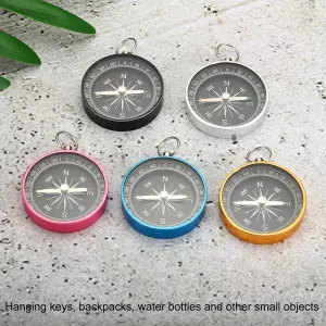 Unique Bargains Survival Gear Outdoors Camping Hiking Direction Navigation Pocket Compass
